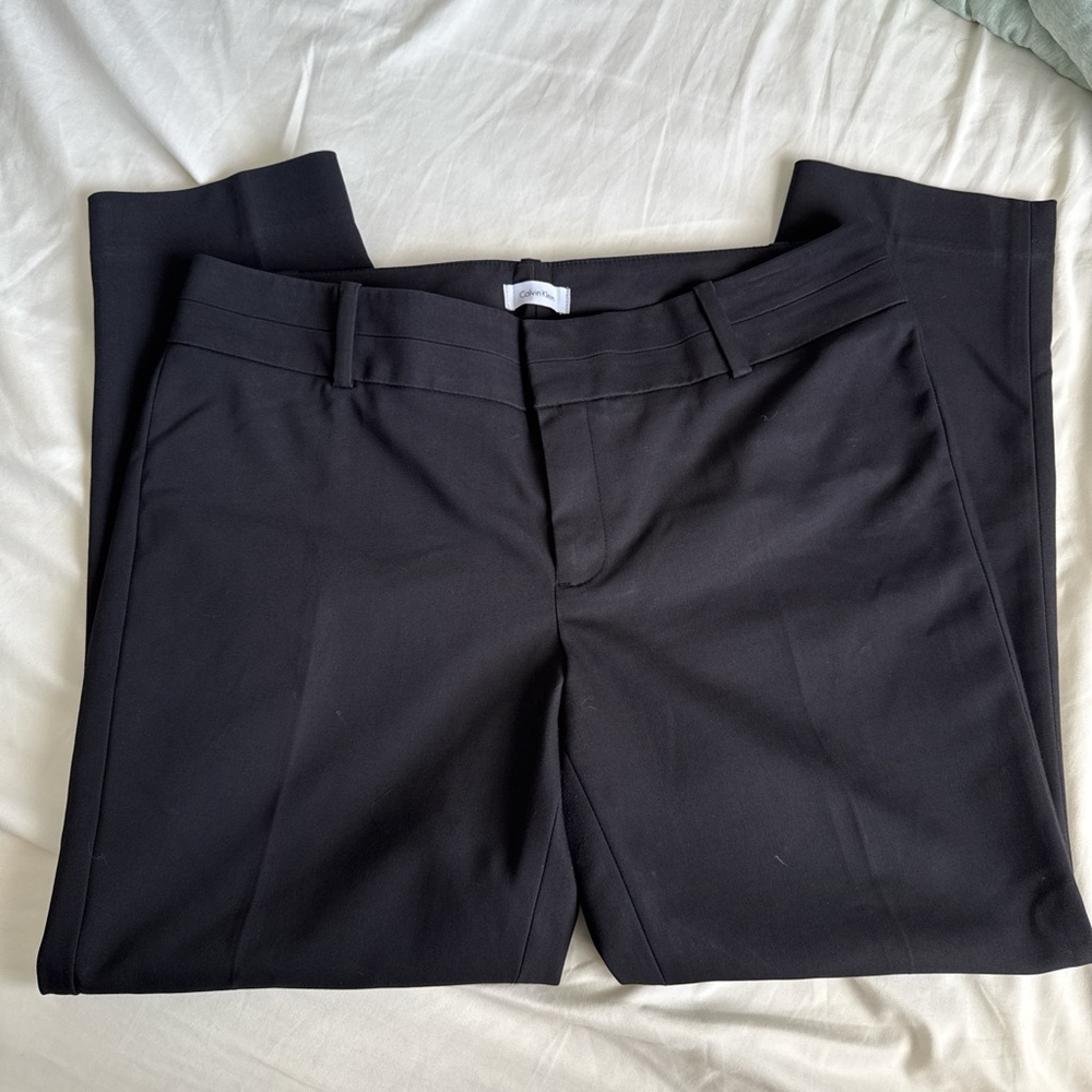 Calvin Klein Black Women's Trousers